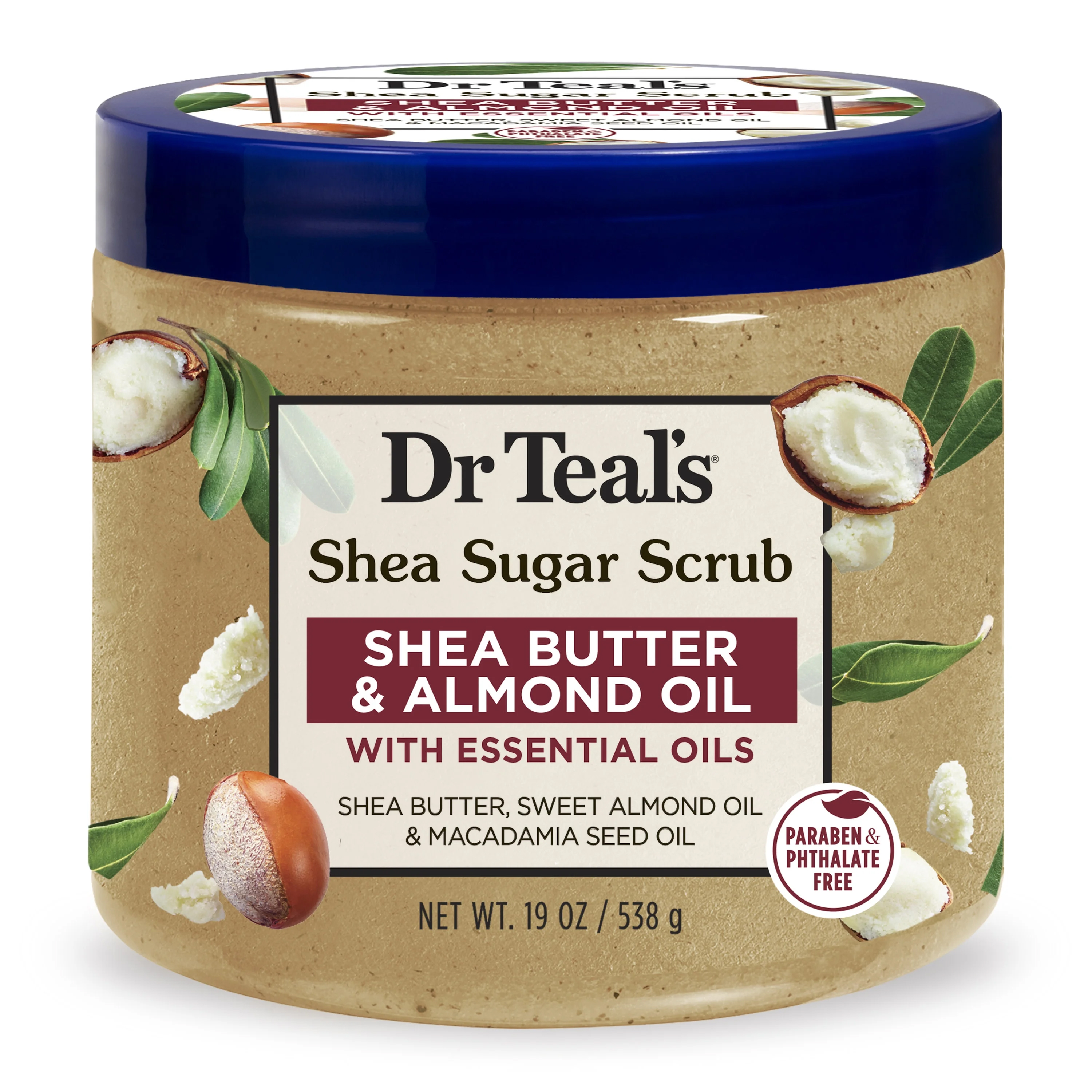 DrTeal's Shea Sugar Scrub Shea Butter & Almond Oil