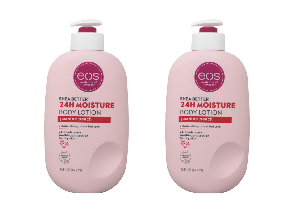 eos Shea Butter Jasmine Peach